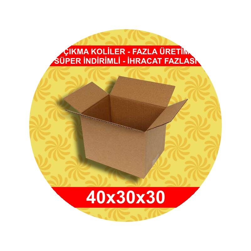 ÇIKMA KOLİ, BASKI vs. HATALI SIFIR KOLİ