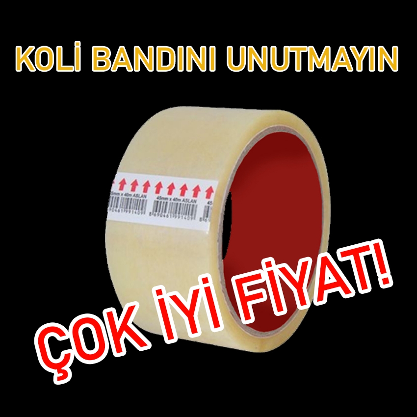 45x100 KOLİ BANDI (Hotmelt)