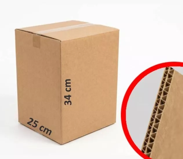 EN UCUZ 25x25x34 Karton Koli