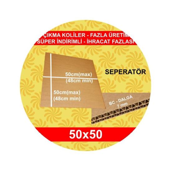 KARTON SEPERATÖR 50x50