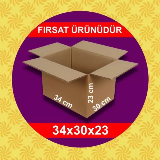 EN UCUZ 35x30x20 Karton Koli