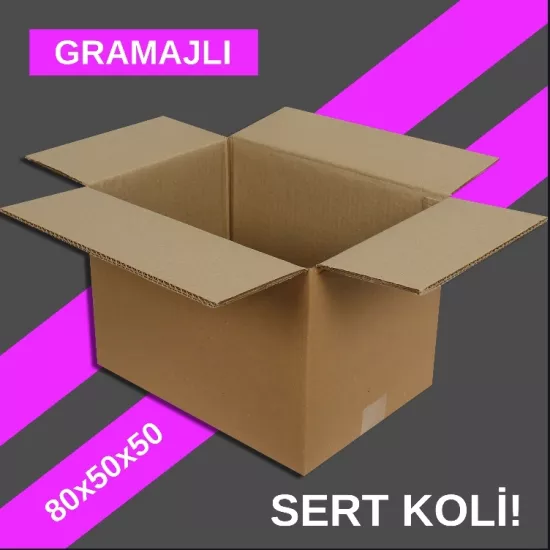 EN UCUZ 80x50x50 Karton Koli İHRACAT KALİTE